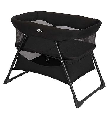 Graco Side by Side Bedside Bassinet Night Sky
