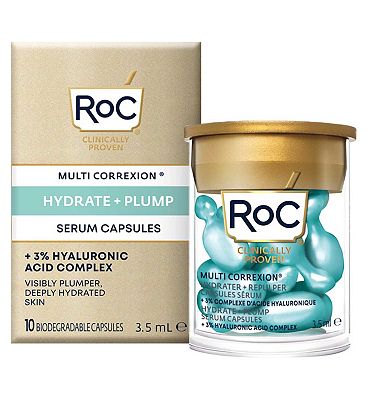 RoC Multi Correxion Hydrate + Plump Serum Capsules 3.5ML / 10 CAPSULES