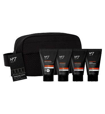 No7 Men Travel Collection 4 Piece Gift Set