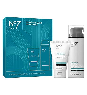 No7 Men Sensitive Shave Duo 2 Piece Gift Set