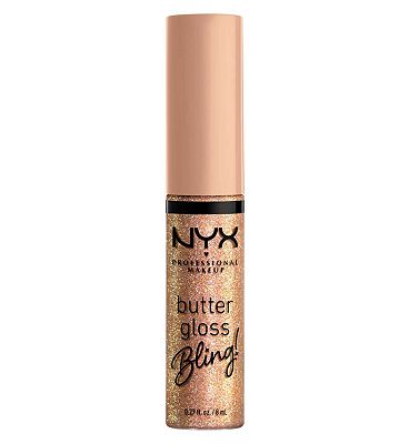 NYX Professional Makeup Butter Gloss Bling Lip Gloss 8ml Bring the bling
