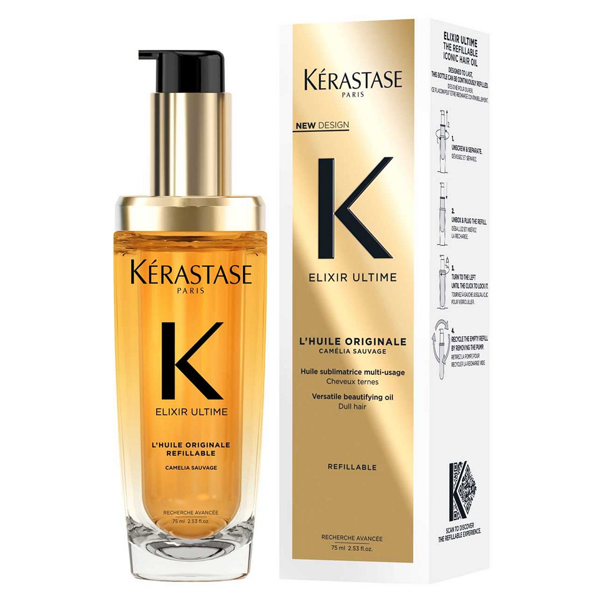 Kerastase Kérastase Elixir Ultime L'huile Originale Hair Oil 75ml