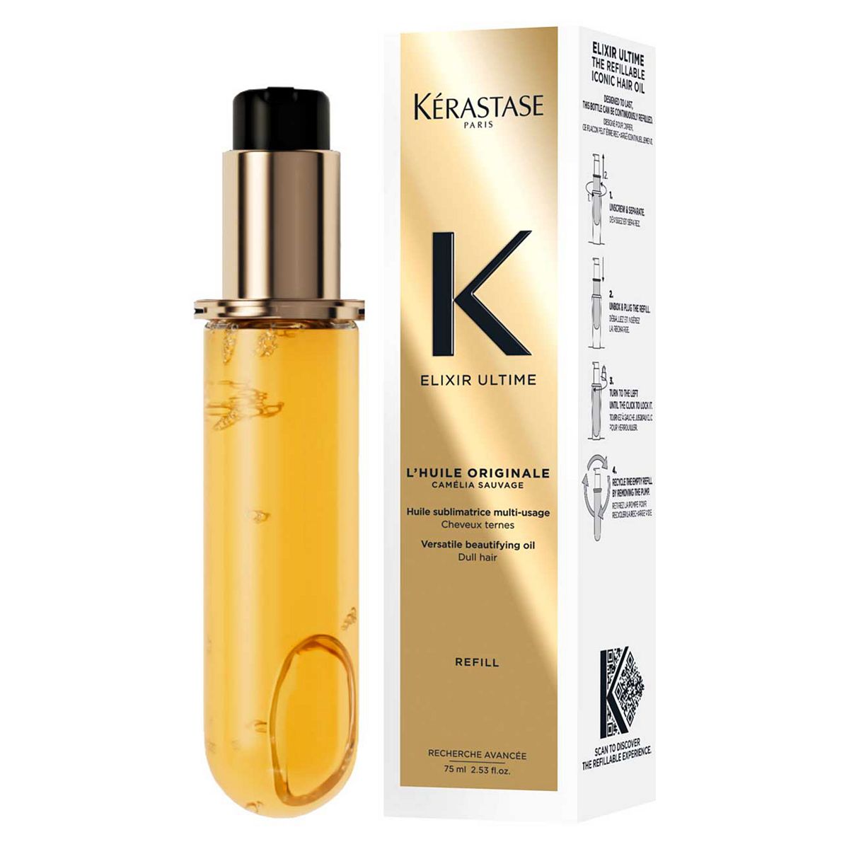 Kerastase Kérastase Elixir Ultime L'huile Originale Hair Oil Refill 75ml