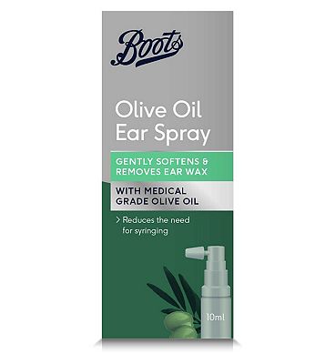 Boots olive oil ear spray 10ml