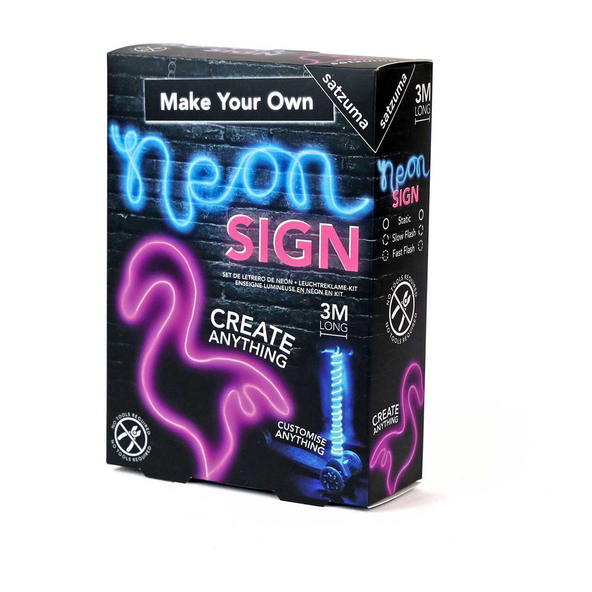 Satzuma Neon Sign Kit - Pink