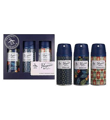 Original Penguin Body Spray Trio Set