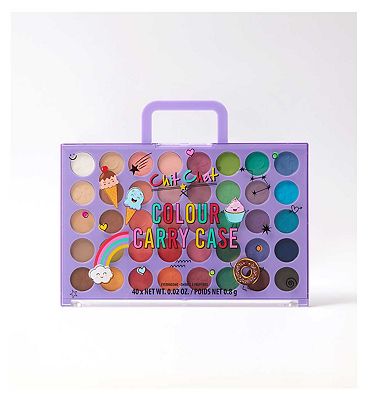 Chit Chat 40 Colour Carry Case Makeup Palette