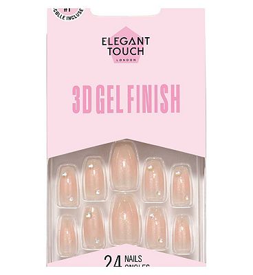 Elegant Touch Glitter Nails Hydra 24pck False Nails