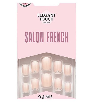 Elegant Touch Salon French Nails 150 24pck False Nails