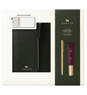 Radley Notebook Set With Pen & Lip Balm