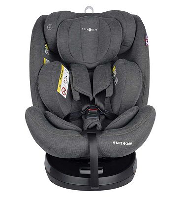 Cozy n Safe Apollo i-Size 360 Child Car Seat 40-150cm - Moon Grey