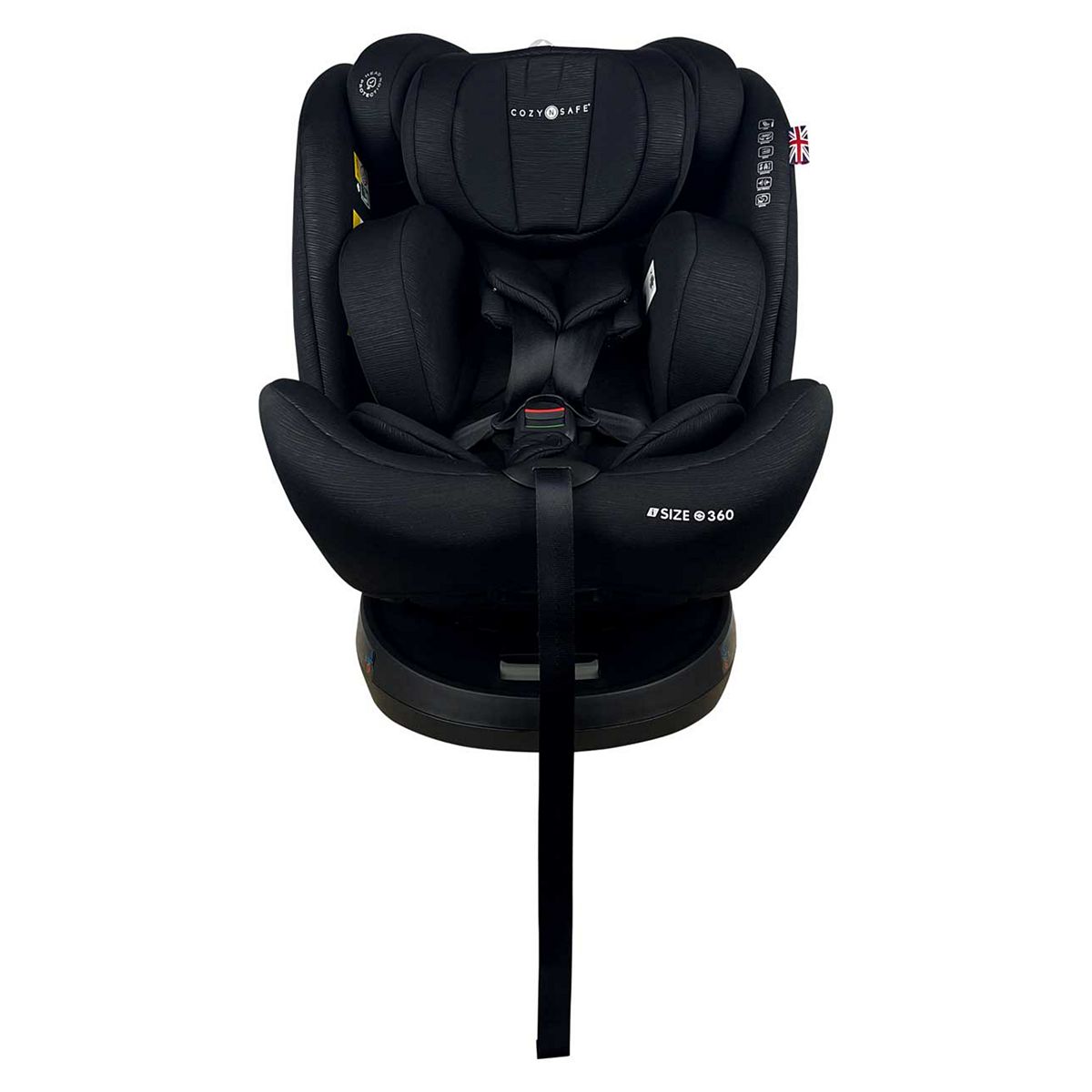 Cozy N Safe Apollo I-Size 360 Child Car Seat 40-150Cm - Onyx