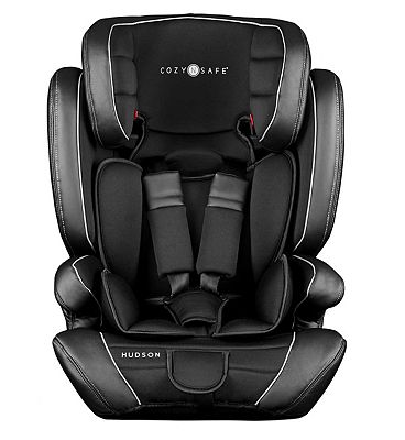 Cozy n Safe Hudson 25kg Harness Group 1 2 3 Child Car Seat - Onyx