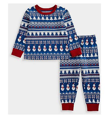 Mothercare Snowman Pyjamas 2 - 3 Years