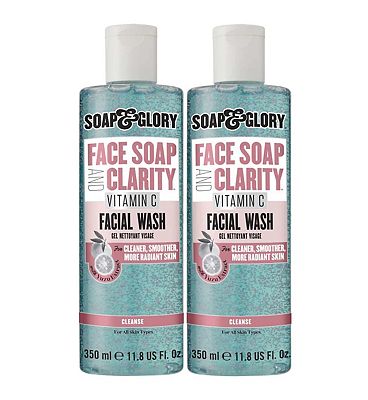Soap & Glory Face Soap & Clarity Facial Wash with Vitamin C 350ml (2)