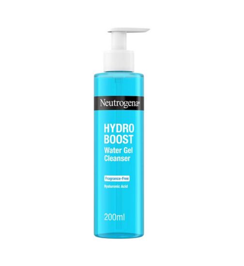 Neutrogena Hydro Boost Water Gel Cleanser Fragrance-Free with Hyaluronic Acid and Glycerin 200ml