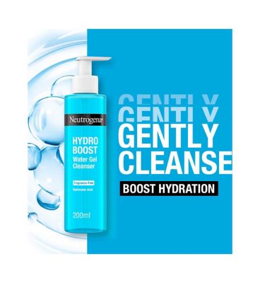 Neutrogena Hydro Boost Water Gel Cleanser Fragrance-Free with Hyaluronic Acid and Glycerin 200ml (9)