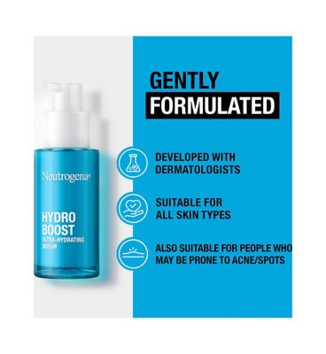 Neutrogena Hydro Boost Ultra Light Hydrating Serum with Hyaluronic Acid 30ml (5)