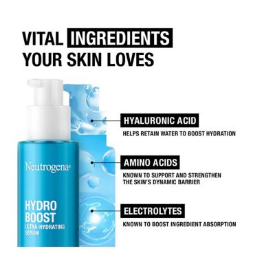 Neutrogena Hydro Boost Ultra Light Hydrating Serum with Hyaluronic Acid 30ml (6)