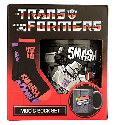 Transformers Mug Sock Set