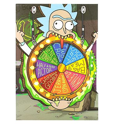 Rick and Morty Spinner Notebook