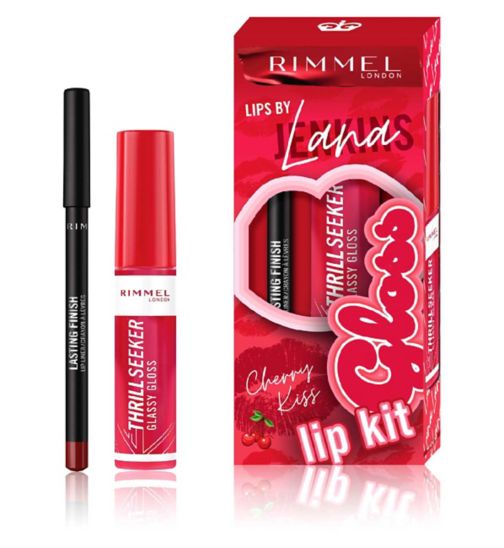 Rimmel London x Lips by Lana Jenkins Cherry Kiss Glossy Kit