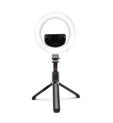 Rio GlamourGlow Vlogging Pro Rechargeable Ring Light