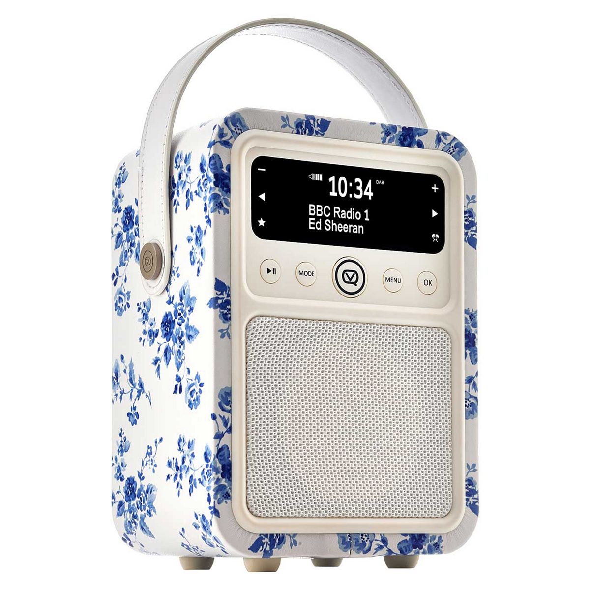 VQ Monty Dab/dab+ Digital Radio And Bluetooth Speaker Laura Ashley China Rose