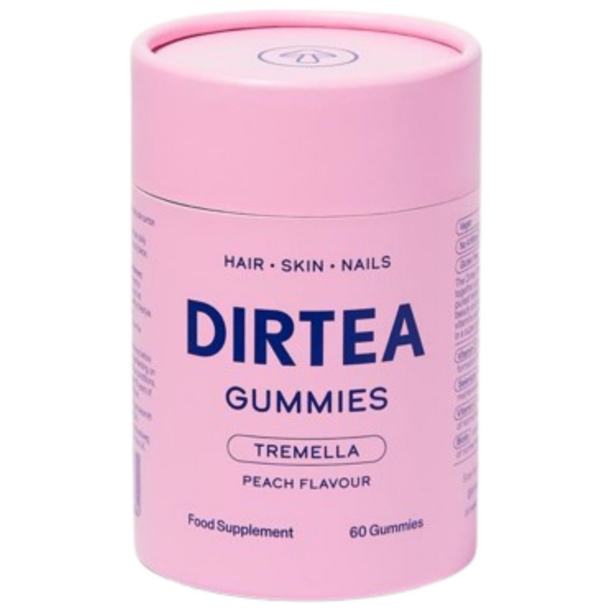 Dirtea Tremella Mushroom Gummies Peach 60G