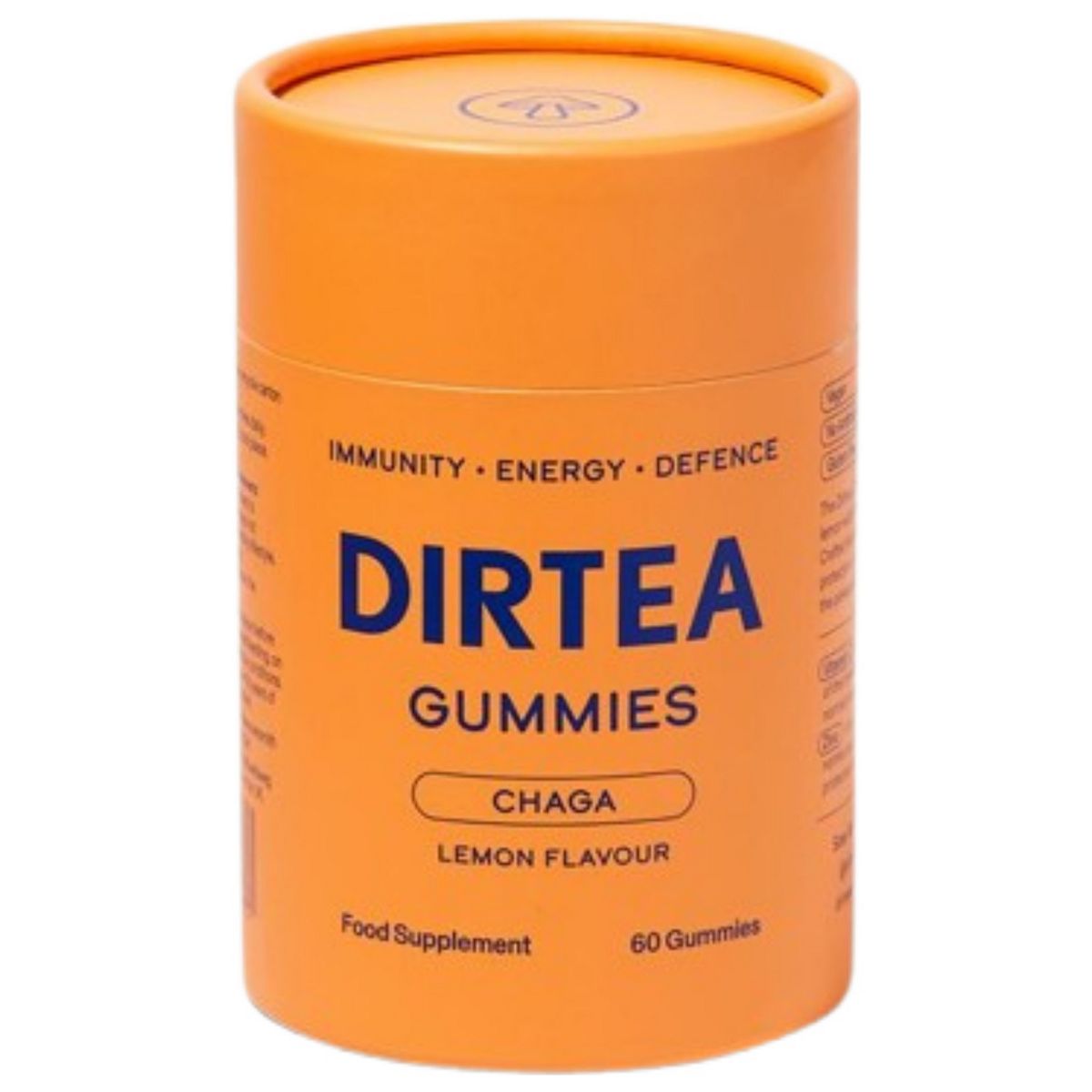 Dirtea Chaga Mushroom Gummies Lemon 60G
