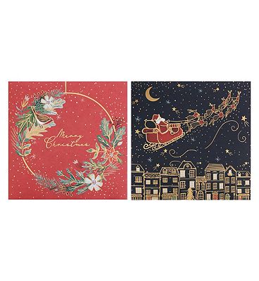 Boots Christmas Eve Duo 12pk Cards