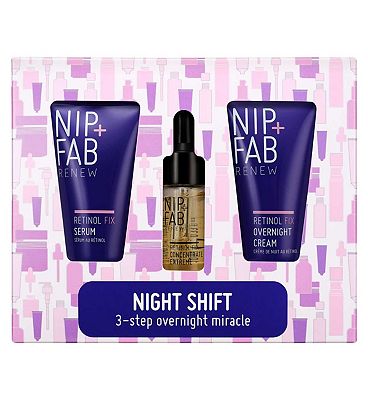 Nip+Fab Retinol Fix Night Shift Trio