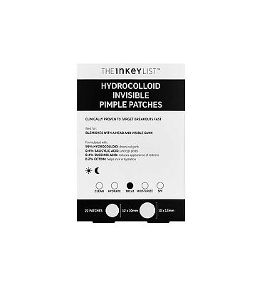 The INKEY List Hydrocolloid Invisible Pimple Patches 22 Patches