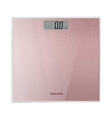 Salter Electric Scales Rose Gold