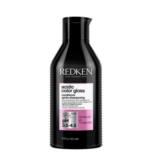 REDKEN Acidic Color Gloss Conditioner, Glass-Like Shine, for Colour Treated Hair, Supersize 500ml
