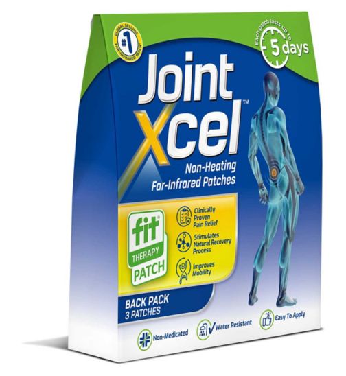 JointXcel Non Heating Far-Infrared Patch - Back x 3 Patches
