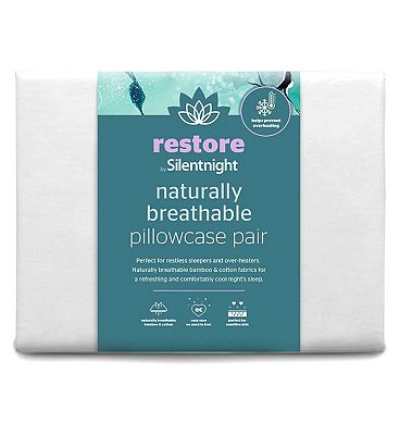 Restore by Silentngiht Cooling Bamboo Pillowcase Pair