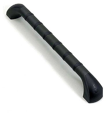 NRS Healthcare Prima Plastic Outdoor Grab Rail Black 450mm