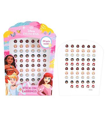 Disney Princess Stick on Earrings