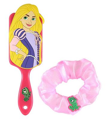 Disney Princess Tangled Hair Brush and Scrunchie Set