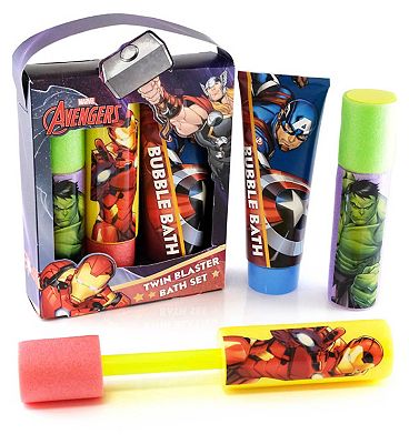 Avengers Twin Blasters Bath Set