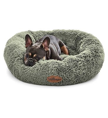 Silentnight Calming Donut Pet Bed - Sage - Small/Medium