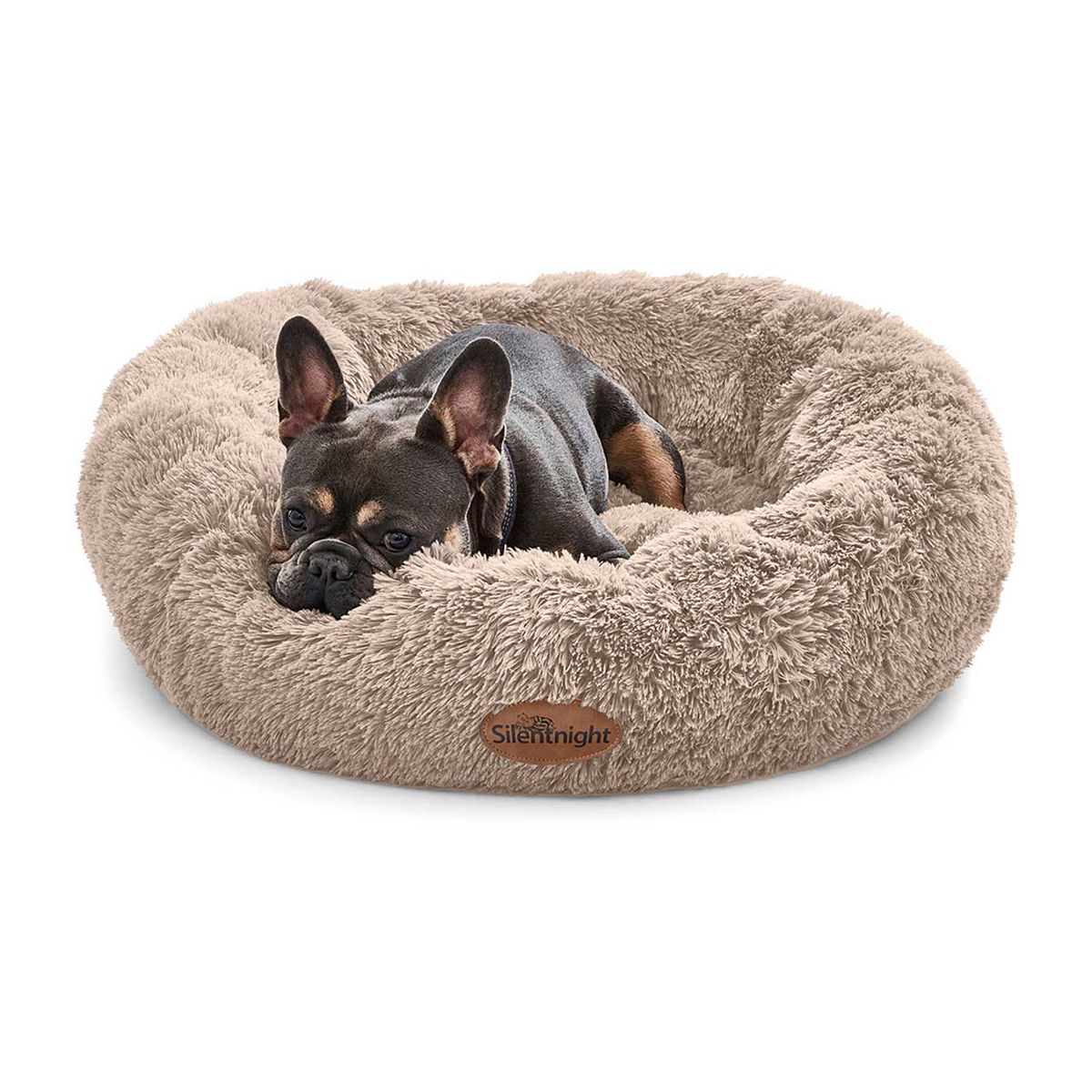 Silentnight Calming Donut Pet Bed - Natural Small/Medium