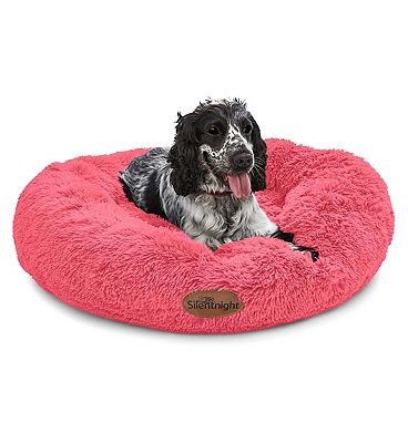 Silentnight Calming Donut Pet Bed - Hot Pink -  Large