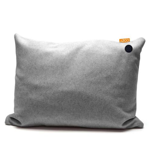 COZY TOVE Wireless Heated Cushion 60 by 45cm Scandi Grey