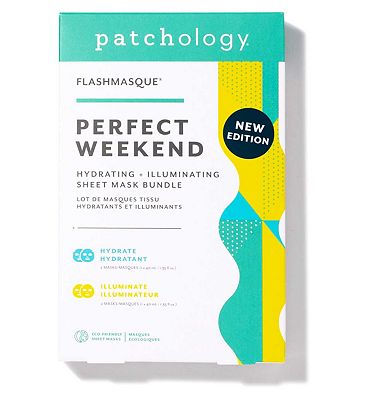 Patchology Perfect Weekend Hydrating + Illuminating Sheet Mask Bundle