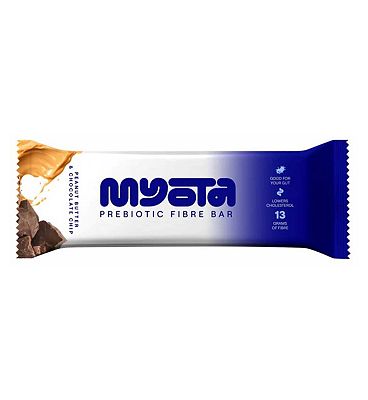 Myota Peanut Butter & Chocolate Chip High Fibre Bar, 35G