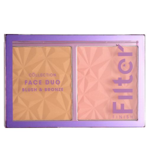 Collection Filter Finish Face Duo Blush & Bronze Shade 2