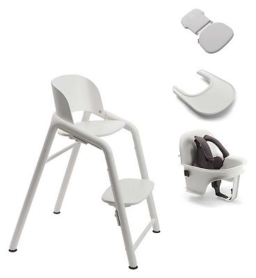 The Complete Bugaboo Highchair Bundle - White Wood