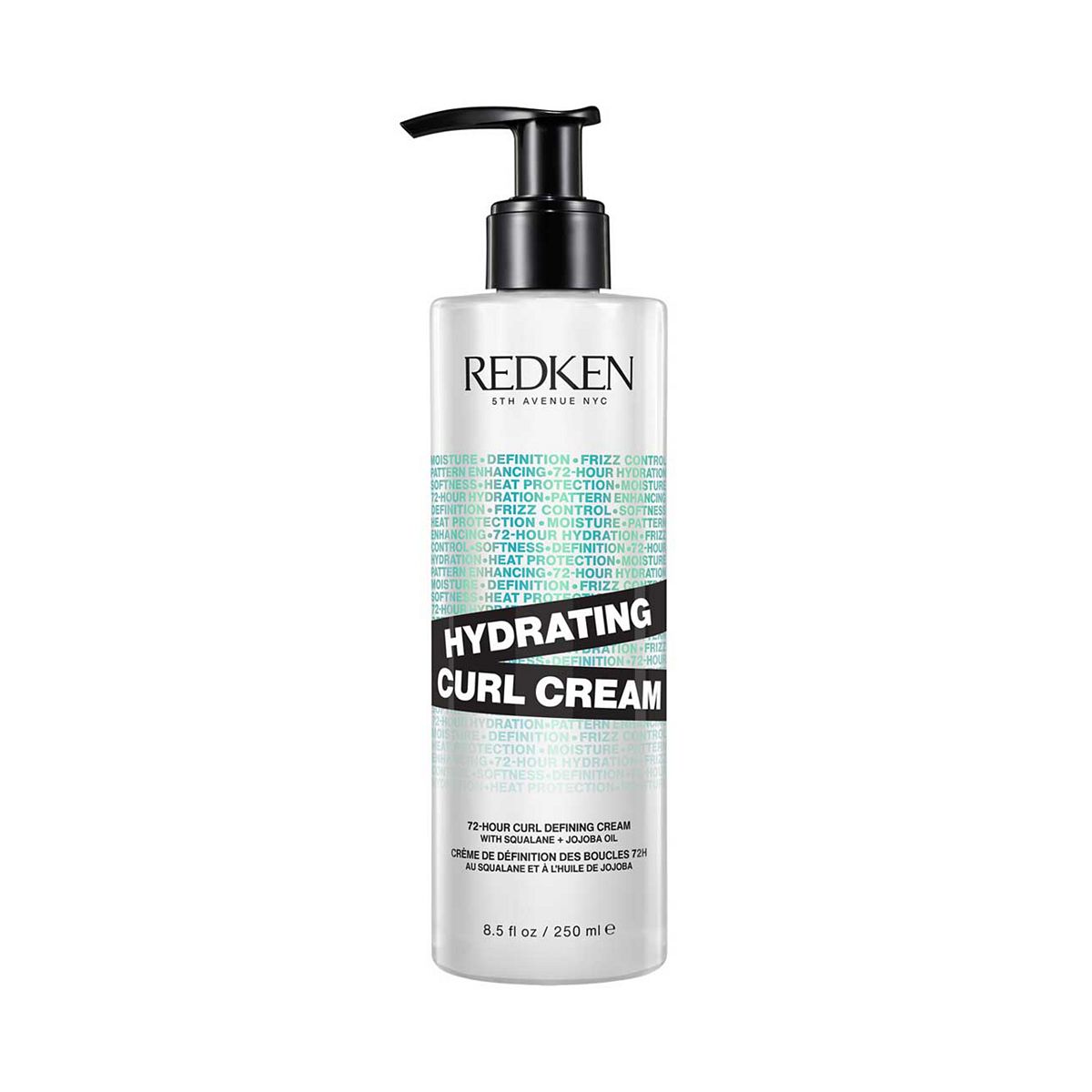 Redken Hydrating Curl Cream For Curly & Coily Hair, Up To 72-Hour Defining Cream250 ml, 250ml